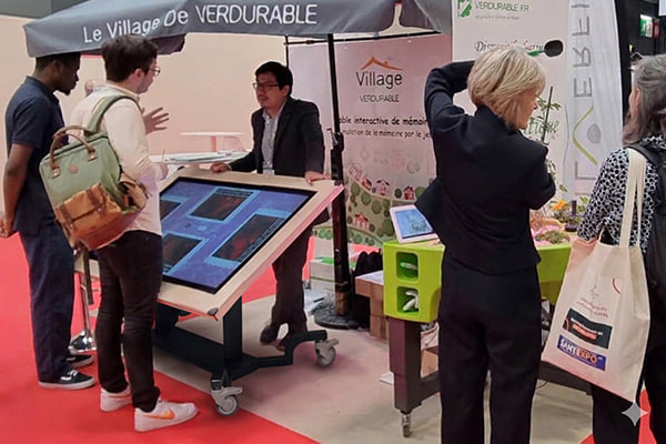 chaque année Verdurable se présente au salon Santexpo